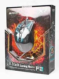 Компьютерная мышка A4Tech F2 Black/blue - миниатюра 5