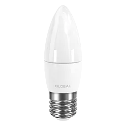 Светодиодная лампа Global C37 CL-F 5W 3000K 220V E27 AP (1-GBL-131) - миниатюра 2