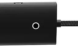 Мультипортовый USB-A хаб Baseus Lite 4-in-1 black (WKQX030101) - миниатюра 4