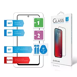 Защитное стекло ACCLAB Full Glue Xiaomi Redmi Note 9 Pro, Redmi Note 9 Pro Max Black (1283126508790) - миниатюра 6