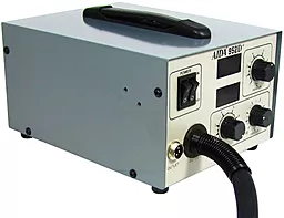 Паяльная станция компрессорная, двухканальная, комбинированная термовоздушная Aida 952D+ (Фен, паяльник, 900М, 270Вт) - миниатюра 3