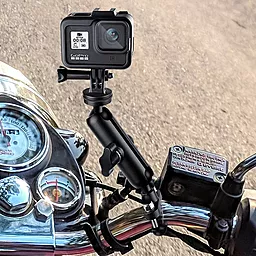 Крепление Puluz DCA0962B на руль мотоцикла с удлинителем для экшн-камеры - миниатюра 4