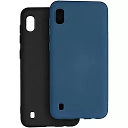 Чехол Krazi Lot Full Soft Case для Samsung A10 (A105) Black/Blue