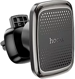 Автодержатель магнитный Hoco CA106 Air Outlet Magnetic Car Holder Black/Gray - миниатюра 2