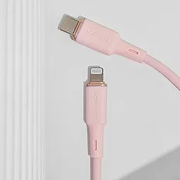 Кабель USB PD AceFast C2-01 30W 3A 1.2M USB Type-C - Lightning Cable Pink - миниатюра 3