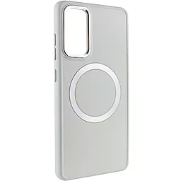 Чехол Epik Bonbon Metal Style with MagSafe для Samsung Galaxy S24 Plus White