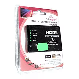 Видео коммутатор Cablexpert HDMI V.1.4a (5 вх, 1 вых) (DSW-HDMI-53) - миниатюра 2