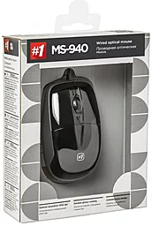 Компьютерная мышка Defender Optimum MS-940 USB (52940) Black - миниатюра 3