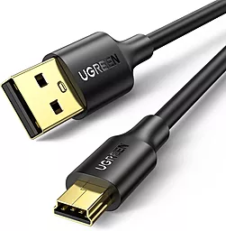 Кабель USB Ugreen US132 10w 2.1a Mini USB cable black