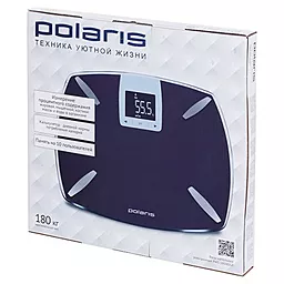 Весы напольные электронные Polaris PWS 1850DGF Фиолетовый - миниатюра 4