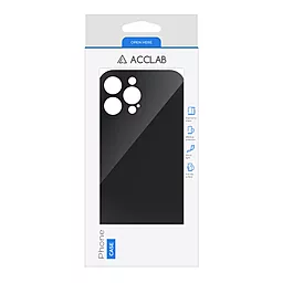 Чехол ACCLAB SoftShell для Apple iPhone 14 Pro Black - миниатюра 2