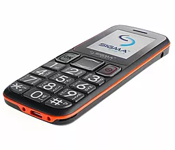Мобільний телефон Sigma mobile Comfort 50 Mini3 Grey/Orange - мініатюра 5