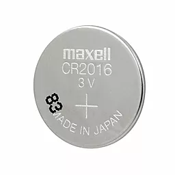 Батарейки Maxell CR2016 1шт 3 V - мініатюра 2