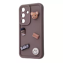 Чехол Pretty Things Case для Samsung Galaxy S23 FE brown/bear