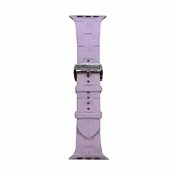 Сменный ремешок для умных часов Apple Watch Hermes 38/40/41mm Purple