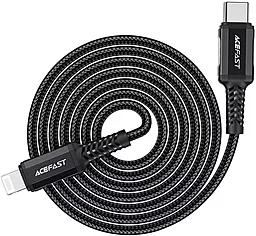 Кабель USB PD AceFast C4-01 30W 3A 1.8M USB Type-C - Lightning Cable Black - миниатюра 3