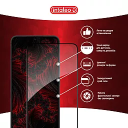 Защитное стекло Intaleo Full Glue для Samsung Galaxy S22+ Черный - миниатюра 3