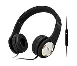 Наушники TDK TDK STi710 FOLDABLE ON-EAR HEADPHONES - SIGNATURE SOUND - iPHONE CONTROL Black - миниатюра 2