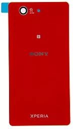 Задня кришка корпусу Sony Xperia Z3 Compact D5803 / D5833 зі склом камери Red