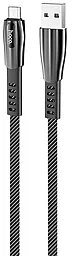 Кабель USB Hoco U70 Splendor micro USB Cable Dark Gray