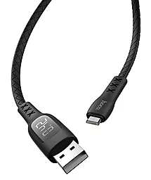 Кабель USB Hoco S6 Sentinel micro USB Cable Black - миниатюра 2