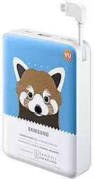 Повербанк Samsung EB-PG850BCRGRU 8400 mAh Blue Lesser Panda - миниатюра 4