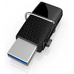 Флешка SanDisk 16GB Ultra Dual OTG for Android Black USB 3.0 (SDDD2-016G-G46) - мініатюра 3