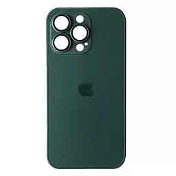 Чехол AG Glass with MagSafe для Apple iPhone 14 Pro Max Canging green