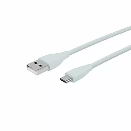 Кабель USB Maxxter 2.4A micro USB Cable White (UB-M-USB-01MG) - миниатюра 2