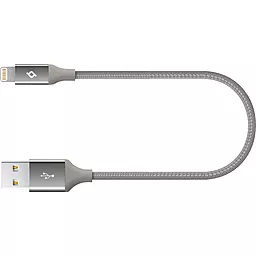 Кабель USB Ttec alumi 0.3m Lightning cable space gray (2DK28UG) - миниатюра 4