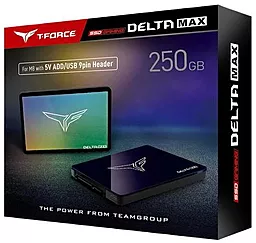 SSD Накопитель Team T-FORCE Delta Max RGB 250 GB (T253TM250G3C302) - миниатюра 2