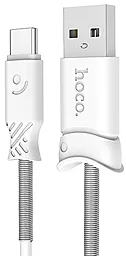 Кабель USB Hoco X24 Pisces Charged USB Type-C Cable White