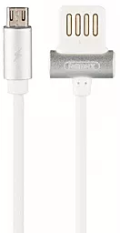 Кабель USB Remax Waist Drum Fast micro USB Cable White (RC-082M)