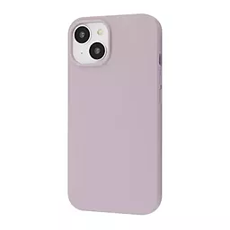 Чехол Wave Full Silicone Cover для Apple iPhone 14 Lavender Gray