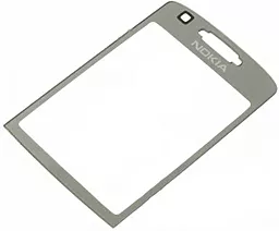 Корпусное стекло дисплея Nokia 6280 (пластик) Black - миниатюра 2