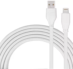 USB Кабель Momax GO LINK Basic Lightning White (DL7W) - мініатюра 4