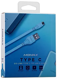 Кабель USB Momax Go Link Type-C Blue (DTA7B) - миниатюра 6