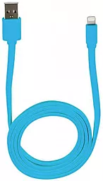 Кабель USB Logan Lightning Cable Blue (EL118-010BU) - миниатюра 2