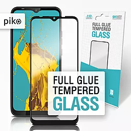 Захисне скло Piko Full Glue для Tecno Spark 4 Lite Black (1283126502989)