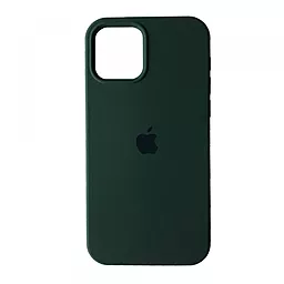 Чехол Silicone Case Full для Apple iPhone 12 Mini Cyprus Green