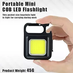 Ліхтарик NICHOSI Portable Mini Flashlight LED - мініатюра 4