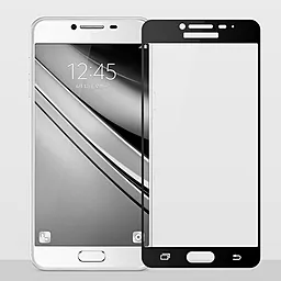 Захисне скло 1TOUCH 3D Full Cover Samsung C5000 Galaxy C5 Black - мініатюра 3