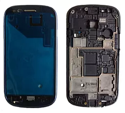 Рамка дисплея Samsung Galaxy SIII mini I8190 Blue