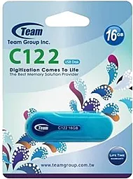 Флешка Team 16Gb C122 USB 2.0 (TC12216GL01) Blue - мініатюра 3