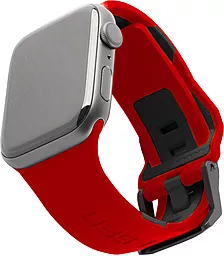 Сменный ремешок для умных часов Civilian Silicone Watch Strap for Apple Watch 42mm/44mm/45mm/49mm(OEM) (ARM58398) Red Black