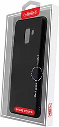 Чехол Intaleo Real Glass Samsung A730 Galaxy A8 Plus 2018 Black (1283126490064) - миниатюра 2