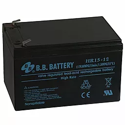 Аккумуляторная батарея BB Battery 12V 15Ah (HR15-12/T2)