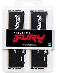 Оперативная память Kingston 16 GB (2x8GB) DDR5 5600 MHz Beast RGB (KF556C40BBAK2-16) - миниатюра 4