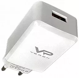 Сетевое зарядное устройство Veron VR-C13Q 18W 3.0A USB-A + micro USB cable White - миниатюра 5