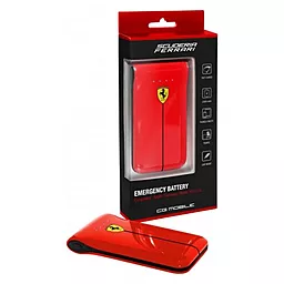 Повербанк Ferrari Design Backup Battery 2500mAh Red (FEGLEBRE) - миниатюра 2